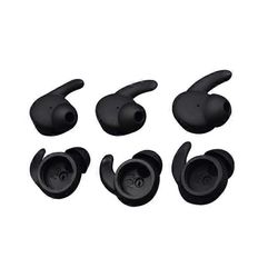 3 paria silikonikuulokkeiden suojakansi korvakorkkien vaihto yhteensopiva Huawei AM61 Musta