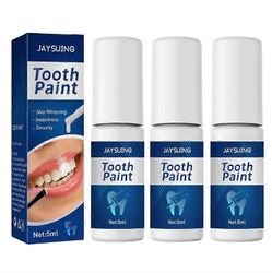 1/2 / 3kpl myydyin hammasmaali, välitön hampaiden valkaisumaali erittäin vahva valkoinen hammaslakkageeli -d 3PCS