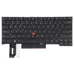 Näppäimistö Lenovo Thinkpad T490S: lle Musta