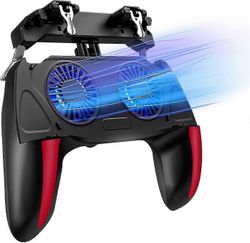 PUBG-mobiilipeliohjain, PUBG-ohjaimen pelikahva kaksoisjäähdytystuulettimen joystickillä ja L1R1-jäähdyttimen peliohjaimen liipaisin PUBG: lle.
