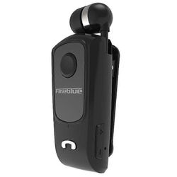 Fineblue F920 CSR4.1 sisäänvedettävä kaapelisoittajan tärinämuistutus varkaudenesto Bluetooth-kuulokkeet musta