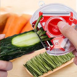 Witdreamer Sæt til peeler i rustfrit stål Rød