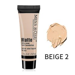 Missrosemattefaceliquidfoundationcreamconcealerprimervandtætuk Ny 2