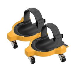 rullaavat polvisuojat, polvisuojat 3 pyörällä &; mukavat geelityynyt, polvisuojat pyörillä työhön, rakentamiseen, lattiaan, puutarhanhoitoon miehil...