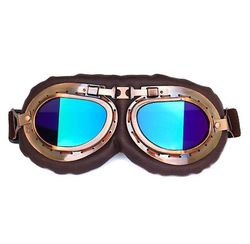 Yunshu Beskyttelsesbriller Motorcykel Biker Steampunk Motorcykel solbriller Briller Udendørs Sport Farverige