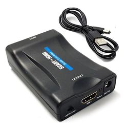 Huizhiwentong Scart til Hdmi Converter
