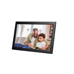 Unbrand 21,5 tuuman teollinen Android-tabletti - vedenpitävä, neliytiminen, HD-kosketusnäyttö, WiFi, Bluetooth Musta