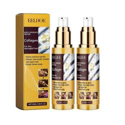 1-3X kollageenin korjaus hiusten eteerinen öljy, kollageeni hiusten hoito syvä korjaus, hiuksille 2PCS