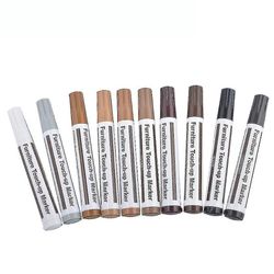 20pcs Møbler Touch-up Markører Kit med skærper for Floor Scratch Furnitrue Reparation