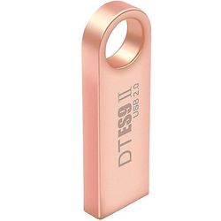 Sofirn 64 GB USB 2.0 Usb-nøgle flash-hukommelse nøgle datalagring Rose Metal