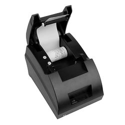 Usb Mini 58mm Pos Termisk Prikk Kvittering Regningen Skriver Sett Rullpapir Pos-5890c