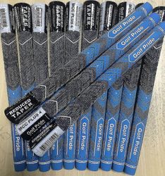 13kpl Golf Pride MCC Plus 4 Golf Grip Standard Size Midsize -SJL Standardi Blue
