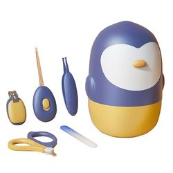 5-i-1 Barn Neglesæt Barn Negleklipper Sæt Negleklipper Saks Glødende Øre Scoop Child Nail File Gave
