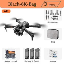 Sajygv Ny K9pro 5G 8K Professional Drone Vidvinkel Optisk Flow Lokalisering Firevejs Forhindring af forhindringer Rc Quadcopter 5000m afstand Sac n...