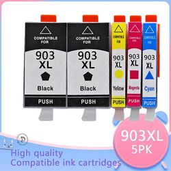 Redkid 903XL:n korvaaminen HP 903XL 903XL HP 903XL -mustekasetilla, joka on yhteensopiva HP Officejet Pro 6950-, 6960- ja 6970 6975 -tulostimen kan...
