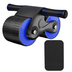 Windy Automatisk Rebounds Ab Roller For Abs Trening, ab Roller Wheel Treningsutstyr For Core Workout, perfekt Home Gym Utstyr for menn Kvinner Abdo...