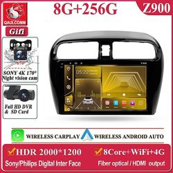 Scitoo Qualcomm Snapdragon Android 13 For Mitsubishi Mirage 6 2012 - 2018 Bilradio Multimedia Videospiller Navigasjon Gps No 2din DVD QCM 8-256G DV...