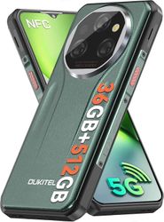 OUKITEL WP39 PRO Kestävä puhelin 12GB+512GB/2TB Vihreä