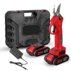 Kannettavat langattomat sähköiset oksasakset ladattavalla akulla, puun oksaleikkuri