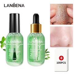 1/2KPL 2024 UUSI Lanbena Blackhead Remover Cream huokosten seerumisetti fr