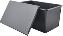 Xqday Rustfrit stål brød pan non-stick brød bradepande toast pan bradepande bagning