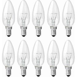 10 kpl himmennettäviä kirkkaita Edison-ruuvipohjaisia 40 W hehkulamppuja