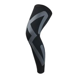 1Pcs knæ støtte åndbar wrap udendørs sport tandbøjle cykling ben ærme knæpude basketball knæ støtte beskytter 01 L