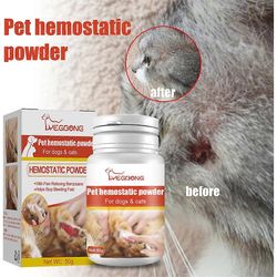 3x koiran hemostaattinen jauhe lemmikkieläinten styptinen jauhe turvallinen koirille ja kissoille Blood Stopper Puppy Home Profession Aids tarvikkeet