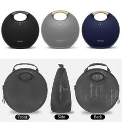 Langaton kaiutin suojaava nailonkotelo Harman Kardon Onyx 5/6 -suojalle Musta