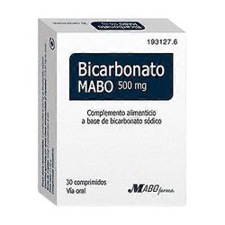 Mabo Baking soda for acidity and heartburn 30 tablets of 500mg