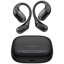 Open-Ear True Wireless -nappikuulokkeet LED-näytöllä BT-kuulokkeet IPX4 vedenkestävät Musta