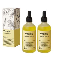 Hiusten kasvuöljy Vegaaninen hiusten kasvuöljy Luonnollinen vegaaninen hiusten kasvuöljy kuiville ja vaurioituneille hiuksille Vegaaninen hiusten k...