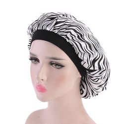 Besser Lady Satin Silk Sleeping Cap Nat Sleep Hatte Hair Care E
