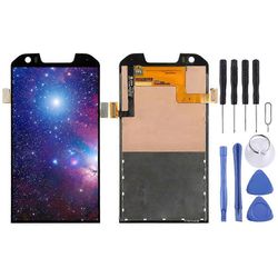 OEM LCD -näyttö Caterpillar CAT S60: lle digitointilaitteella täysi kokoonpano (musta)