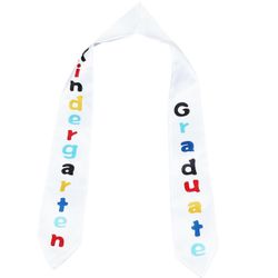 Päiväkodin valmistujaisnauha, merkityksellinen lahja tuleville muistoille Valkoinen 130CM