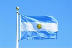 Ruili 160 * 240 cm flag forskellige lande i verden Polyester Banner Flag Argentina