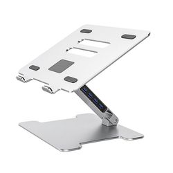 Stationært sammenklappeligt stativ med Usb3.0 Kølende aluminiumslegering skridsikker stander