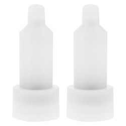 2kpl saippua-annostelija sisäpullon pään shampoo-annostelijan varaosa saippua-annostelijan osa Valkoinen 5.00X2.40X2.40CM