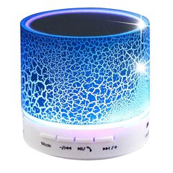 A9 Mini Glare Crack Bluetooth høyttaler med LED lys rosa Blå