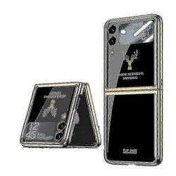 Samsung Z Flip 3 Taitettava näyttö Naarmuuntumaton peili kova caseblack