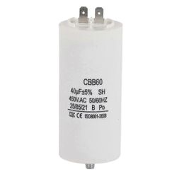 CBB60 moottorikondensaattori 450V 40uf pesukoneen pumpulle