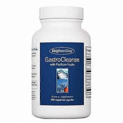 NutriCology Nutrikologia/ allergiatutkimusryhmä GastroCleanse psylliumkuorilla, 100 kasvismyssyä (1 kpl pakkaus)