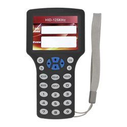 10-taajuinen RFID NFC -älykortinlukijan kirjoitin kopiointilaite 125KHz 13,56 MHz RFID-kopiokoneen avaimen replikaattori Black