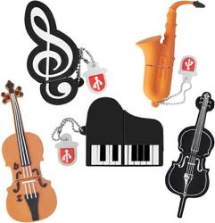 Cl USB 16 Go * 5, cl USB mmoire Flash Notes/piano/saksofoni/alttoviulu
