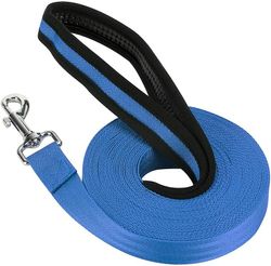 Mikasa Hund Uddannelse Snor, 10m Snor, For Pet Tracking blå