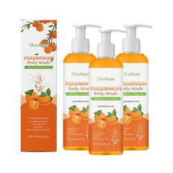 Kakivartalonpesuaine kehon hajujen hallintaan, puhdistamiseen, hajunpoistoon, vartalon hajun poistamiseen kainaloiden alta 3pcs