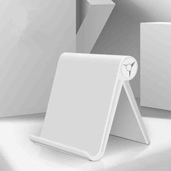 Foldbar justerbar vinkelbordholderholderholderholder, hvid farve