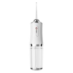 Oral Irrigator Portable Dental USB-oppladbar vannstråletråd Tannvalg 4 Jet Tip 220ml 3 moduser