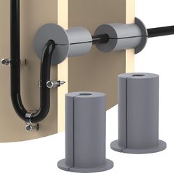 Starlink-kaapelin reitityssarja 1 tuuman seinäreikään, seinäholkki Starlink-kaapeliläpiviennille, Starlink-seinäläpivienti Starlink-Ethernet-kaapel...