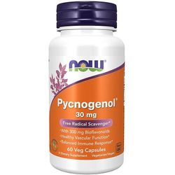 NOW Foods NU Livsmedel Pycnogenol 30mg kapslar 60